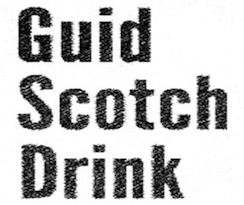 New Guid Scotch Drink logo